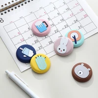 korean fashion cartoon creative soft ice cream refrigerator magnets early education magnets cute children soft magnetic stickers