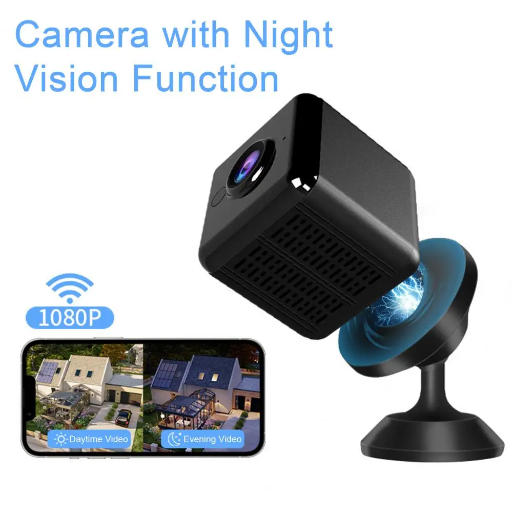 

Беспроводная камера с ночным видением 1080P HD-совместимая 100 Вт широкоугольная беспроводная камера видеонаблюдения с Wi-Fi