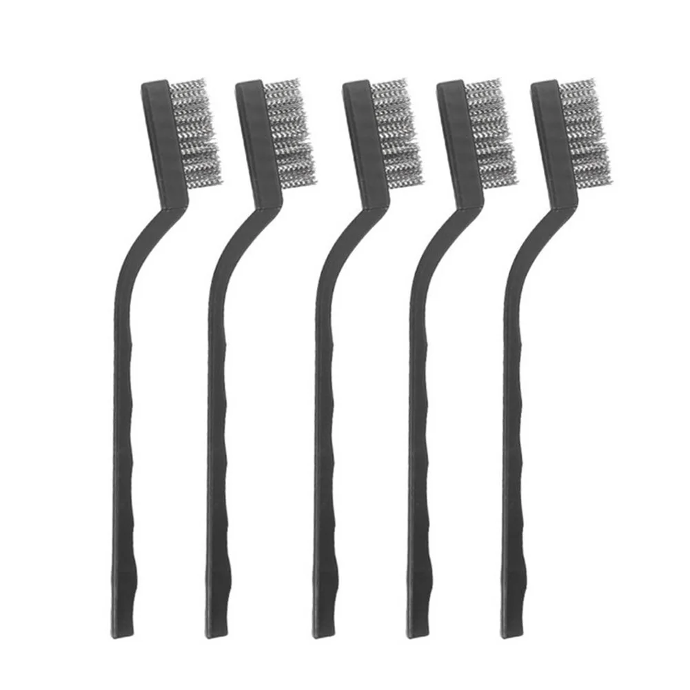 

Brushes Wire Brushes DIY Paint Machinery Maintenance Parts Manual Cleaning Rust Removal For Cleaning Welding Slag