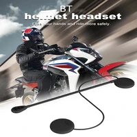 1moto helmet headset bluetooth 5 0 ultra thin motorcycle earphones wireless speaker headphone handsfree call music play