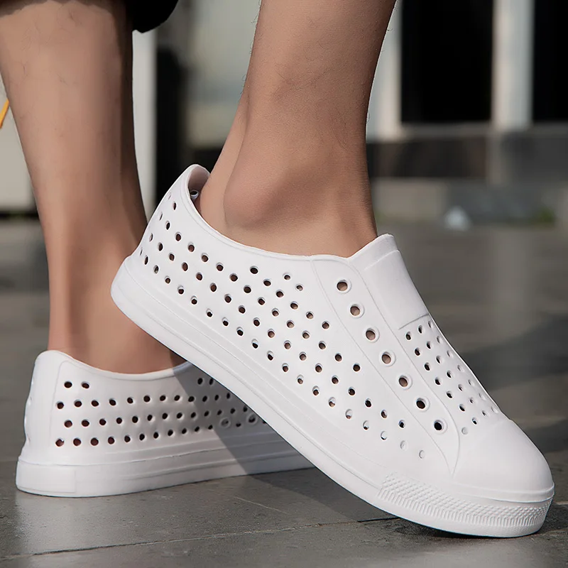 

Мужские пляжные сандалии Jumpmore, черные босоножки, размеры 36-45, для лета