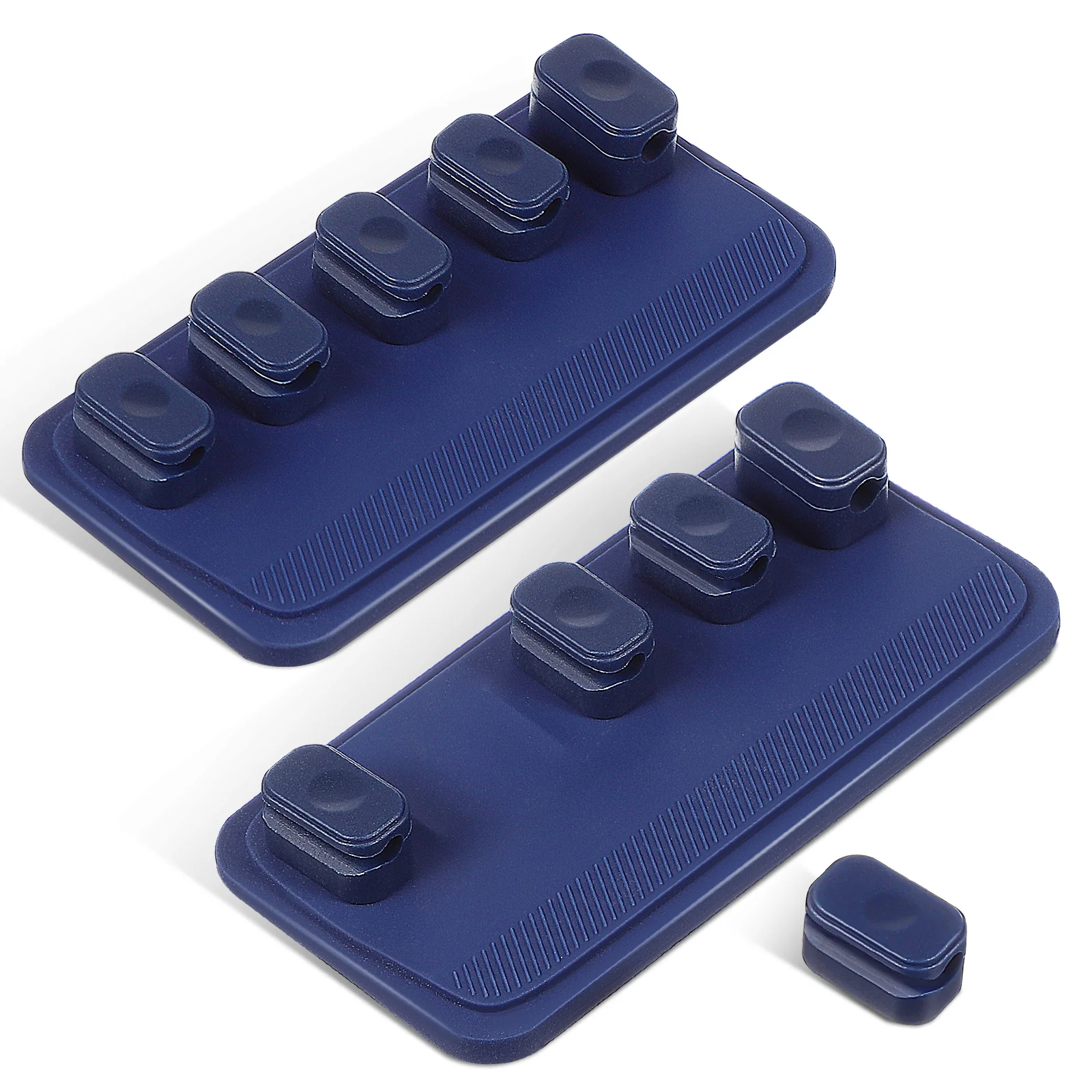 

2 Sets Wire Holder Fixer Cable Desk Cord Bracket Management Silica Gel Magnetic Nightstand