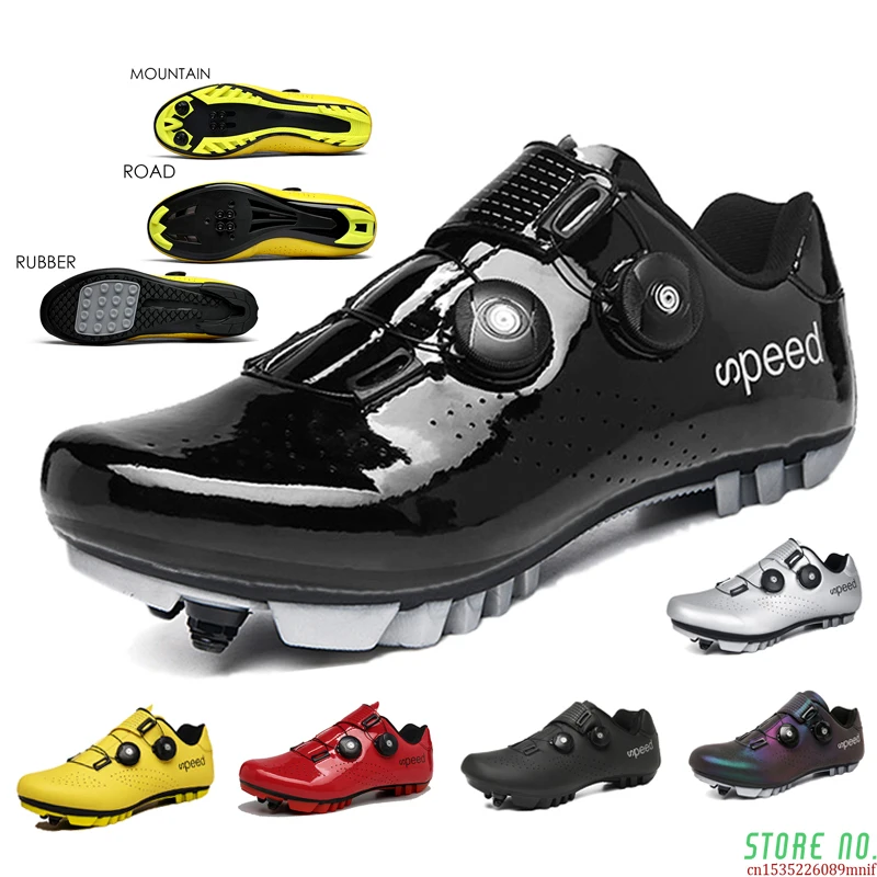 

Men Flat Road Race Cycling Shoes SPD Cycling Sneakers Males Specialized Biking Footwear Women MTB Dirt Mountain Bicycle Shoes