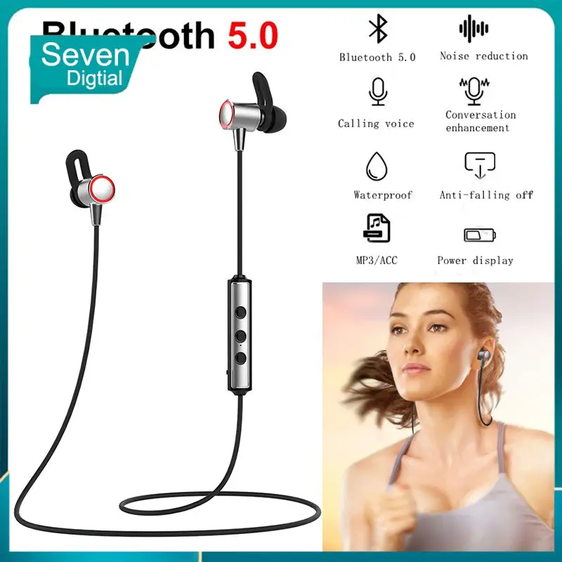 

Stereo Sport Headphone Hanging Neck Sports Headset Comfortable Waterproof Earphone For Xiaomi Magnetic S60