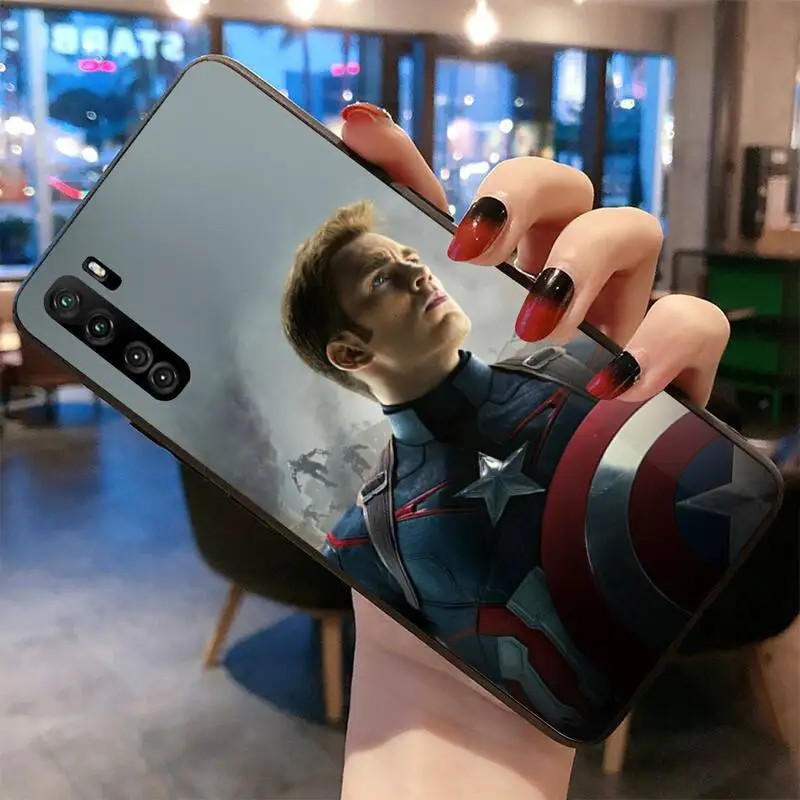 Captain America Chris Evans Phone Case For Huawei Nova 6se 7 7pro 7se honor 7A 8A 7C 9C Play images - 6