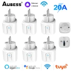 Смарт-розетка Tuya с Wi-Fi и таймером, 20 А