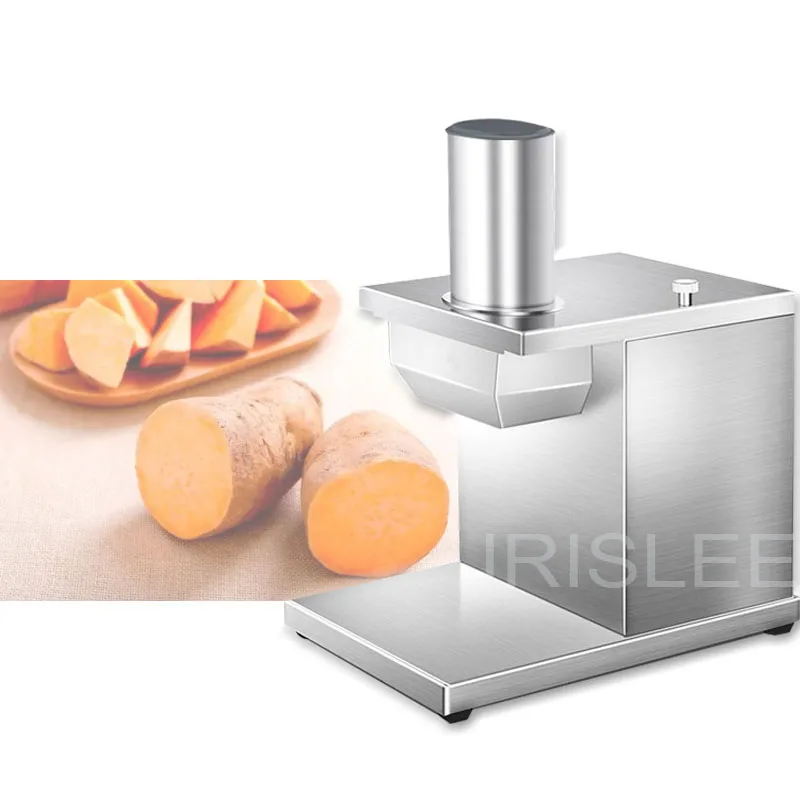 

Automatic Potato Carrot Shredder Chopper Machine Commercial Vegetable Fruit Onion Cube Cutting Dicing Machines