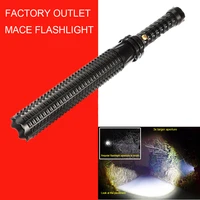 multifunctional flashlight zoomable led flashlight telescopic self defense flash light torch auto motorcycles tools for go out