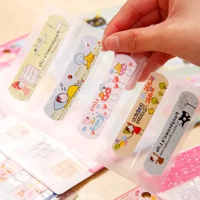 

25Pcs Cartoon Cute Disposable Waterproof Adhesive Bandage First Aid Breathable Medical Hemostatic StickersKids Children Adult