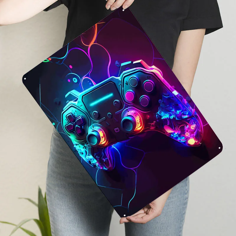 

Металлический игровой знак PlayStation