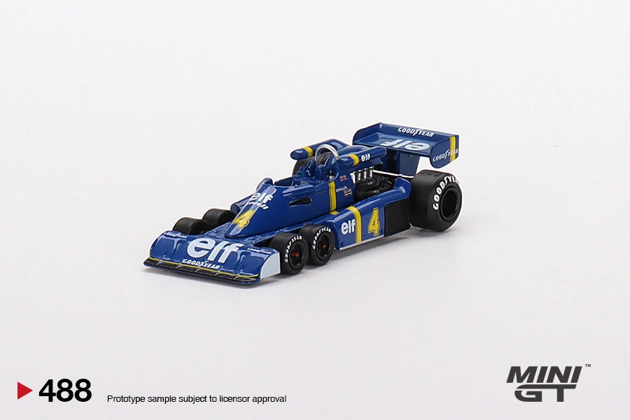 

MINI GT 1:64 Tyrrell P34 #4 1976 Spanish GP MGT00488-CH Dec.