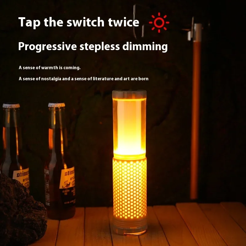 Уличный выдвижной светильник для кемпинга многофункциональный портативный