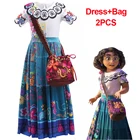 Женский костюм для косплея, с сумочкой, на Хэллоуин