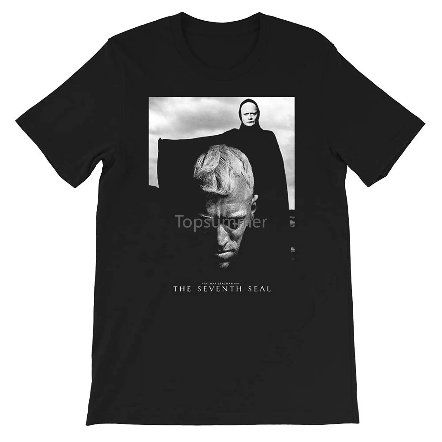 

The Seventh Seal Ingmar Bergman Seventh Seal Wild Strawberries Persona Bergmaningmar Gift Men Women Unisex T-Shirt