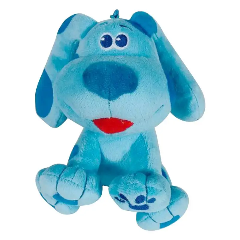 

20cm Clues & You Children Kawaii Blue Dog Plush Toys Animal Doll Stuffed Toys Soft Pillow Cushion Baby Kids Gift