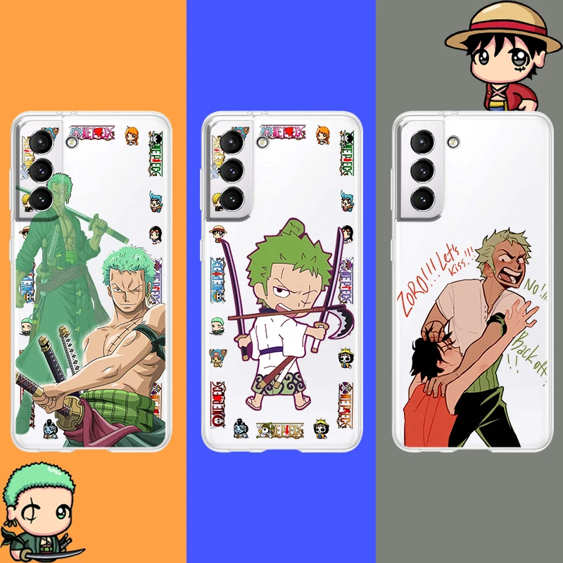 

Anime Cute ONE PIECE For Samsung Galaxy S22 S21 S20 Ultra Plus Pro S10 S9 S8 S7 4G 5G Soft Transparent Phone Case Funda Cover