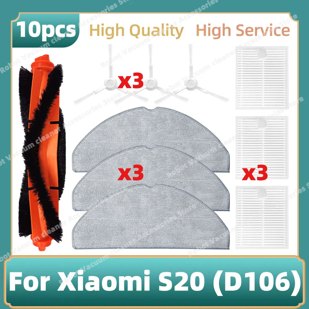 

Детали для робота-пылесоса Xiaomi S20 / D106 OSSIEAO