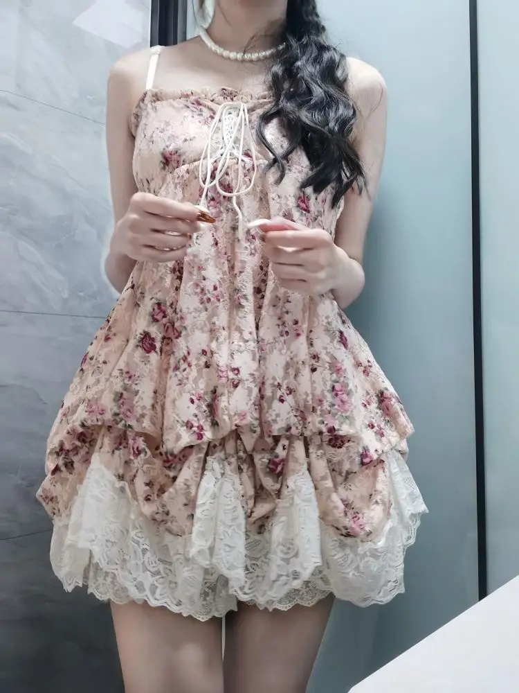 Платье ZOKI полиэстер японский стиль