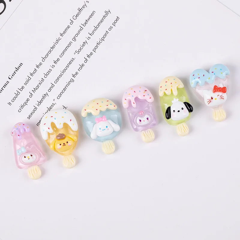 Набор заколок для волос Ice Cream MINISO 10 шт.