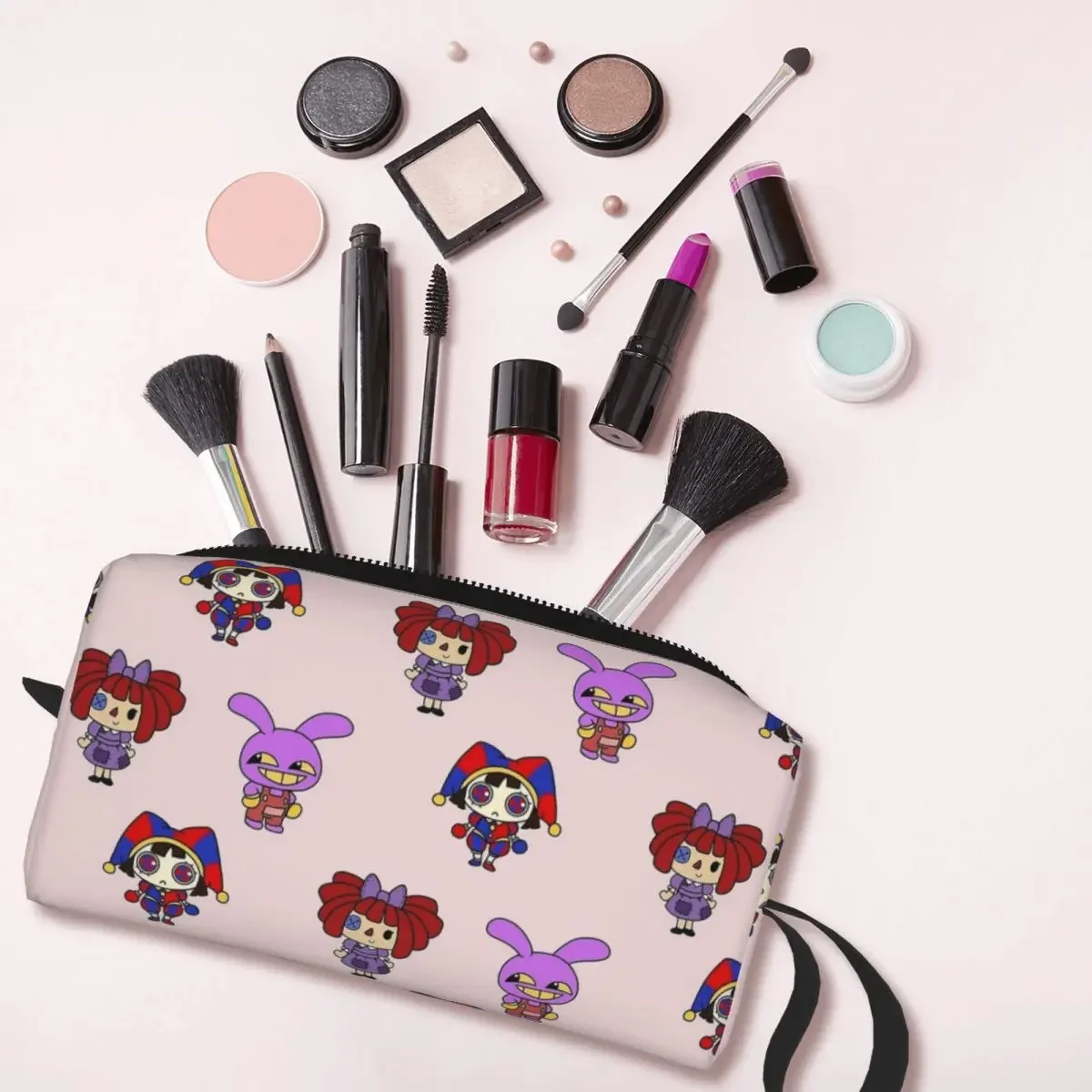 Косметичка Pomni Ragatha и Jax женская косметичка удивительная Водонепроницаемая в виде