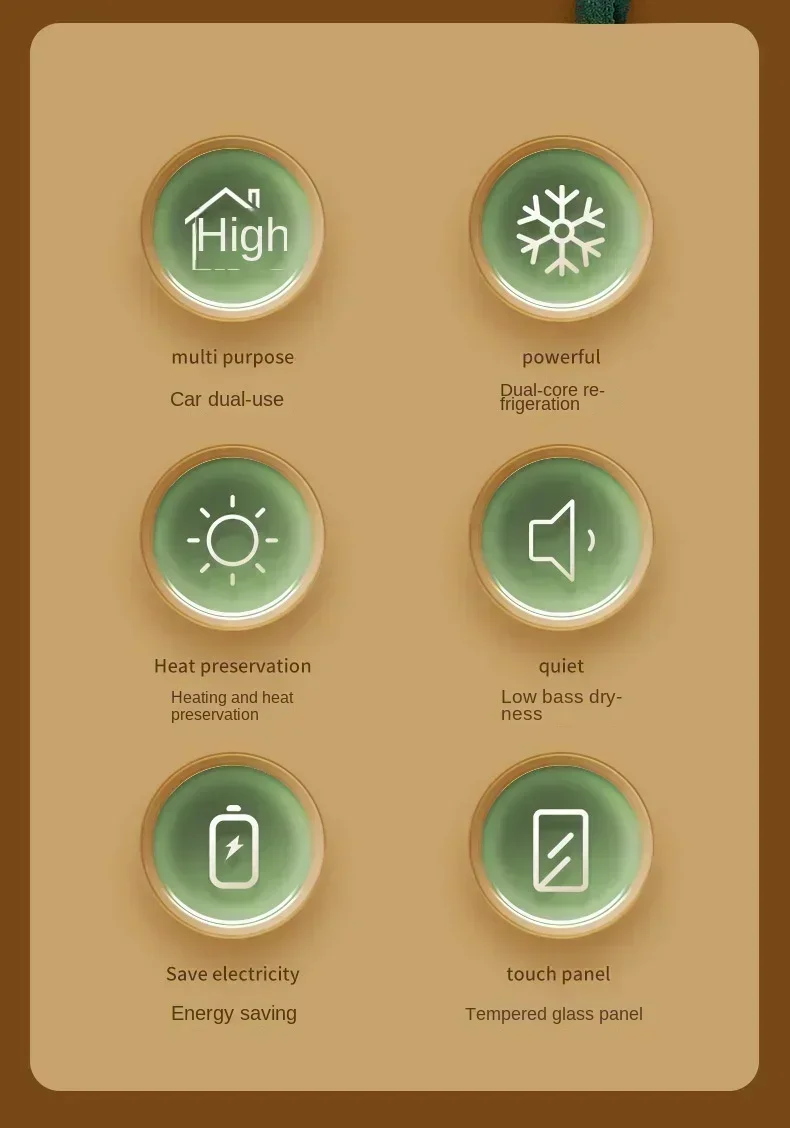 Портативный холодильник. Мини-мини-холодильник. Холодно и тепло двойного