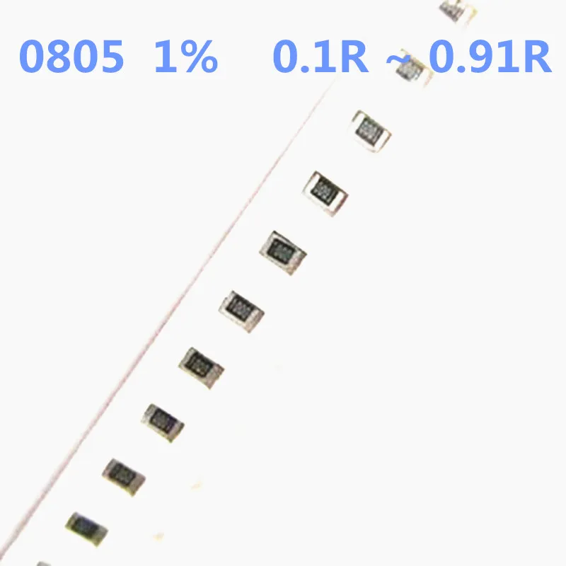 

100pcs 0805 1% SMD resistor 1/8W 0.1R 0.11R 0.12R 0.13R 0.14R 0.15R 0.16R 0.18R 0.2R 0.1 0.11 0.12 0.13 0.14 0.15 0.16 0.18 ohm