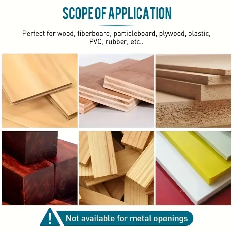 ExactBit 5 шт. деревообрабатывающая дрель с потайной головкой и снятие фаски цельная