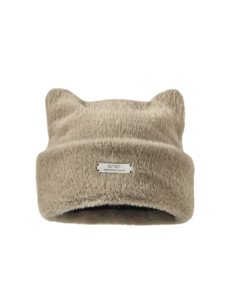 Рисунок 6 - женская зимняя плюшевая Шапка-бини