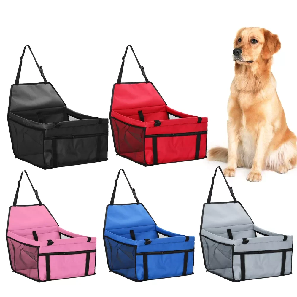 

2022New Dog Carrier Pad Waterproof Dog Seat Bag Basket Pet Products Safe Carry House Cat Puppy Bag Dog Car Seat