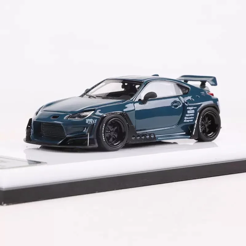 Фото Модель автомобиля ScaleMini 1/64 Rocket Bunny Resin JDM, синяя, из коллекционной серии, лимитированная серия №1