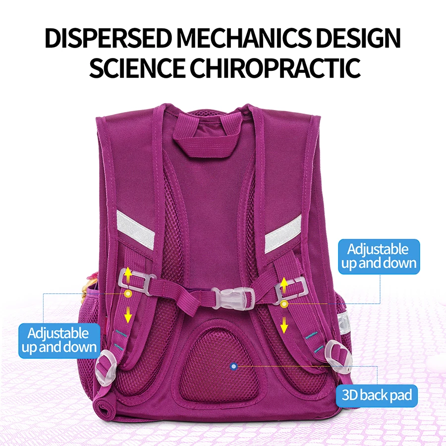Children Orthopedic School Bags For Girls Kids Satchel Primary School Backpacks Princess Backpack Schoolbag knapsack Sac Mochila