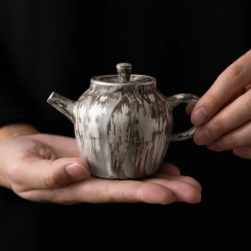 

Motao Yincai Leshan Pot Japanese Retro Teapot Trumpeter Ewer Is Putting Pot Kung Fu Teaware Pot Tea Maker Tea Infuser Tea Kettle