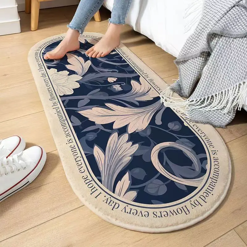 

Коврик для ванной LUNABIRD цветочный 50x120 см