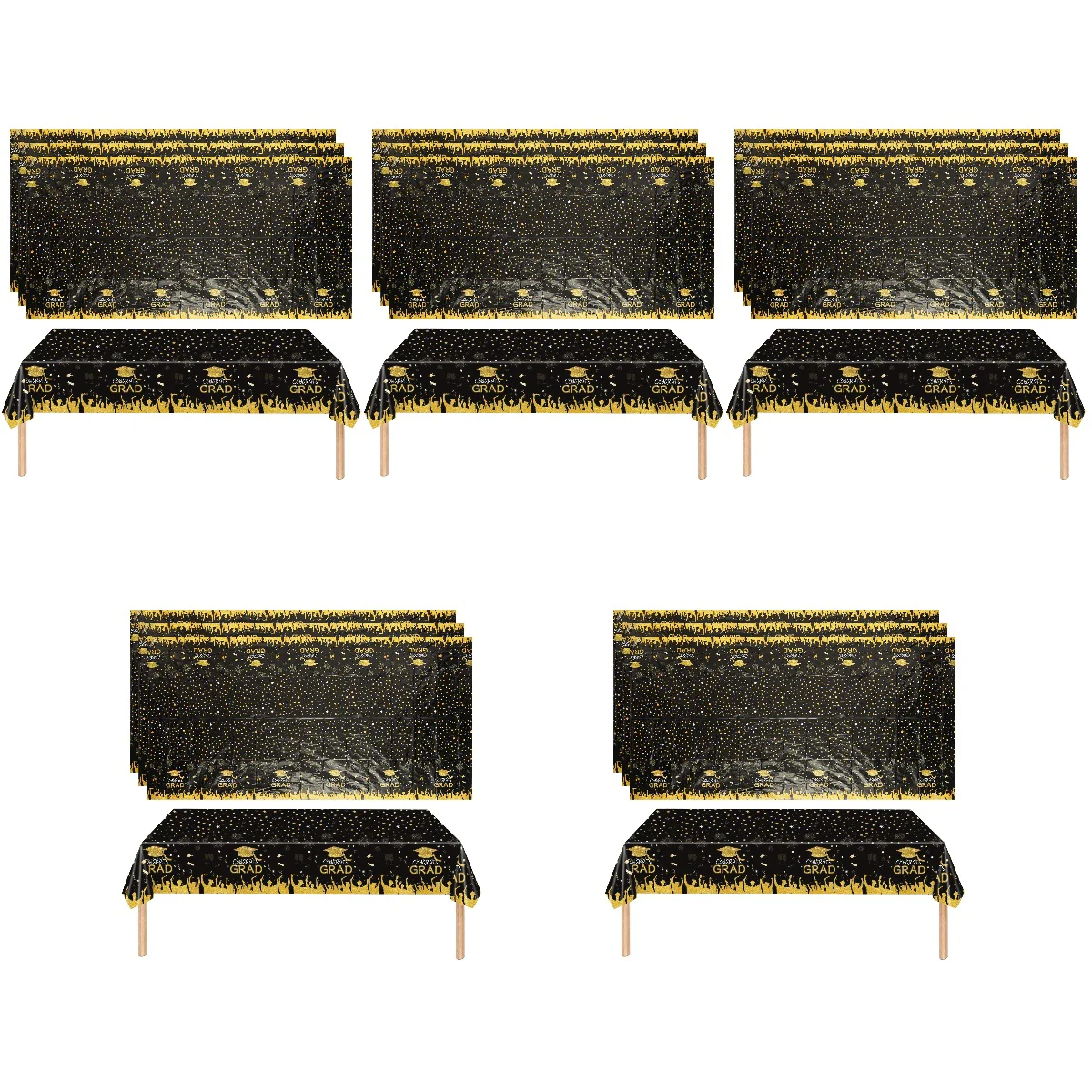 

15 шт., декоративные скатерти на стол