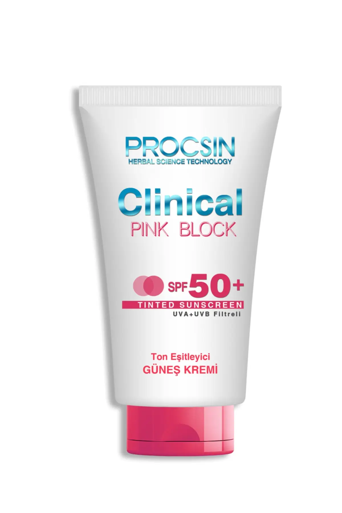 Рисунок 2 - Розовый блочный осветлитель Spf50