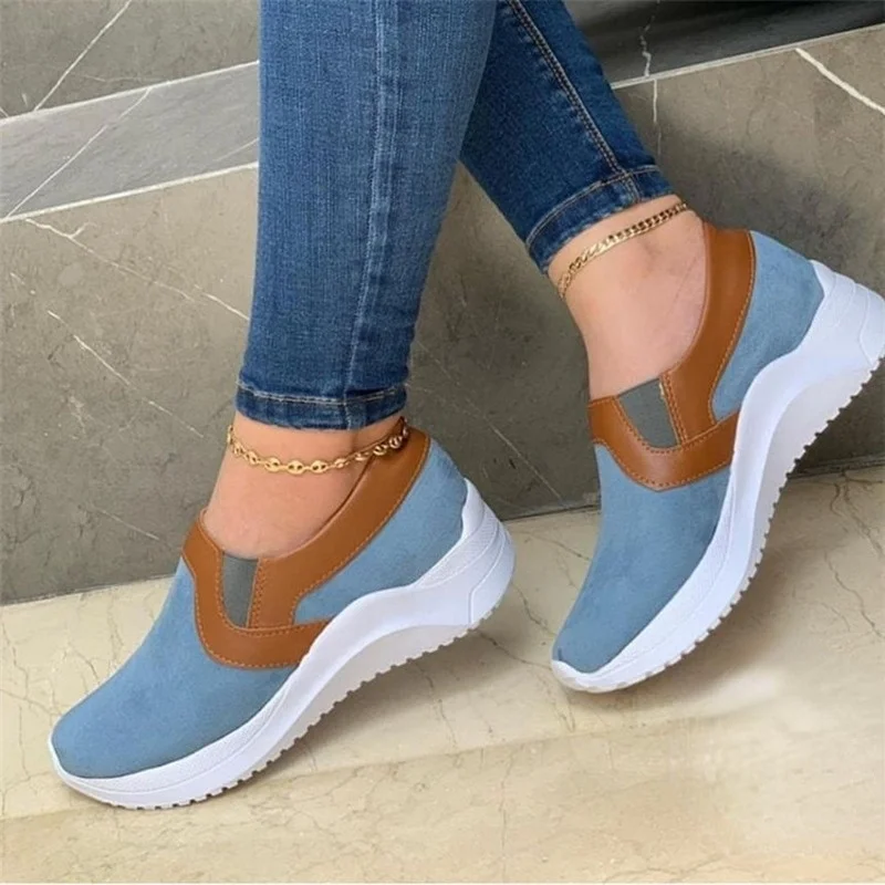 

Women's Shoes for Autumn Casual Sport Shoes Women Fashion Sneakers Flats Women Platform Plus Size Loafers Zapatillas Muje New