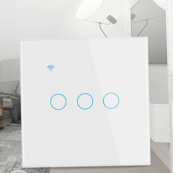 Сенсорный светильник ель с поддержкой Wi-Fi, 1/2/3/4 клавиши