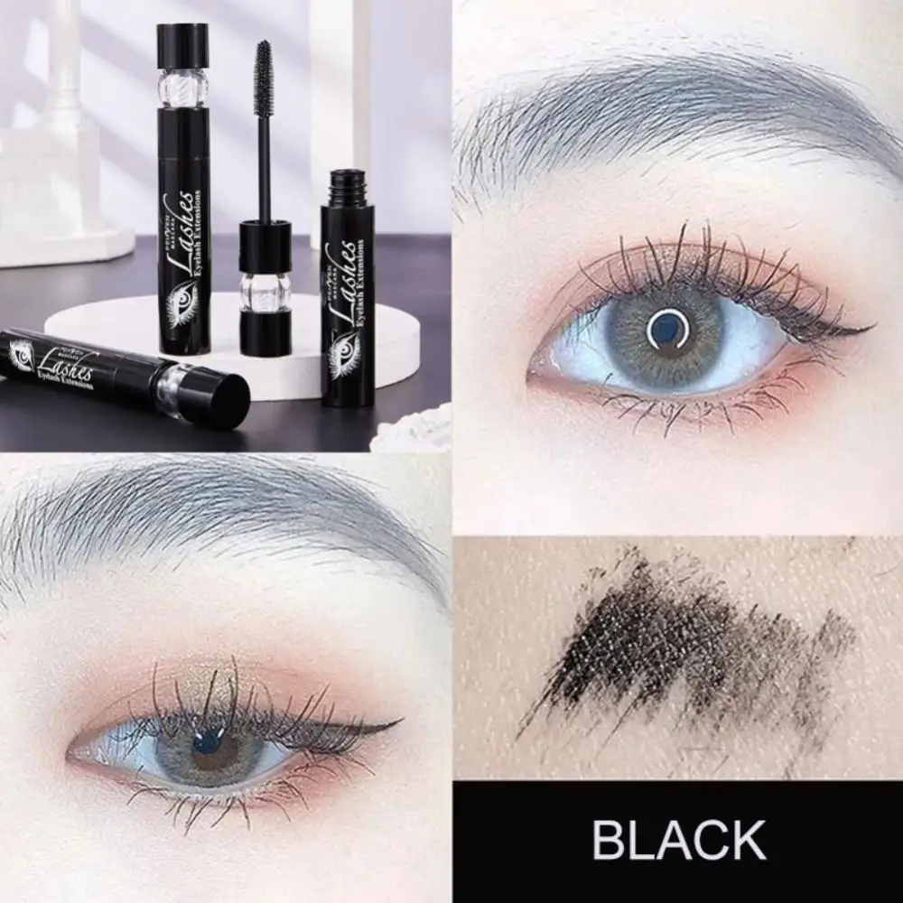 

3D Thick Mascara Natural Curling Volumizing Eyelash Waterproof Non-smudge Makeup Lengthening Eye Lashes Long-lasting Cosmetic