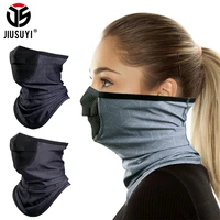 women summer scarves triangle tube face bnadana cover outdoor cycling headscarf men neck scarf cooling snood fashion balaclava