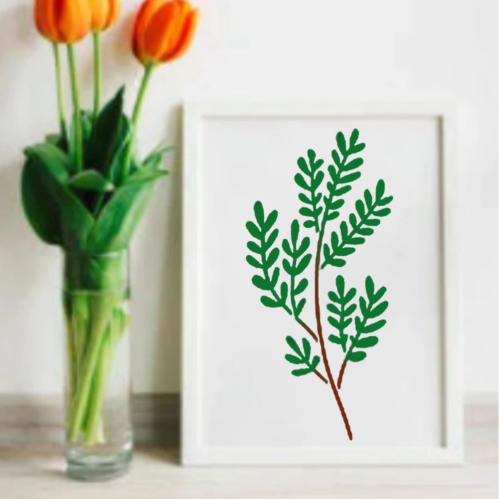 18 шт. трафарет с полевыми цветами домашний декор свадьба сделай сам искусство для