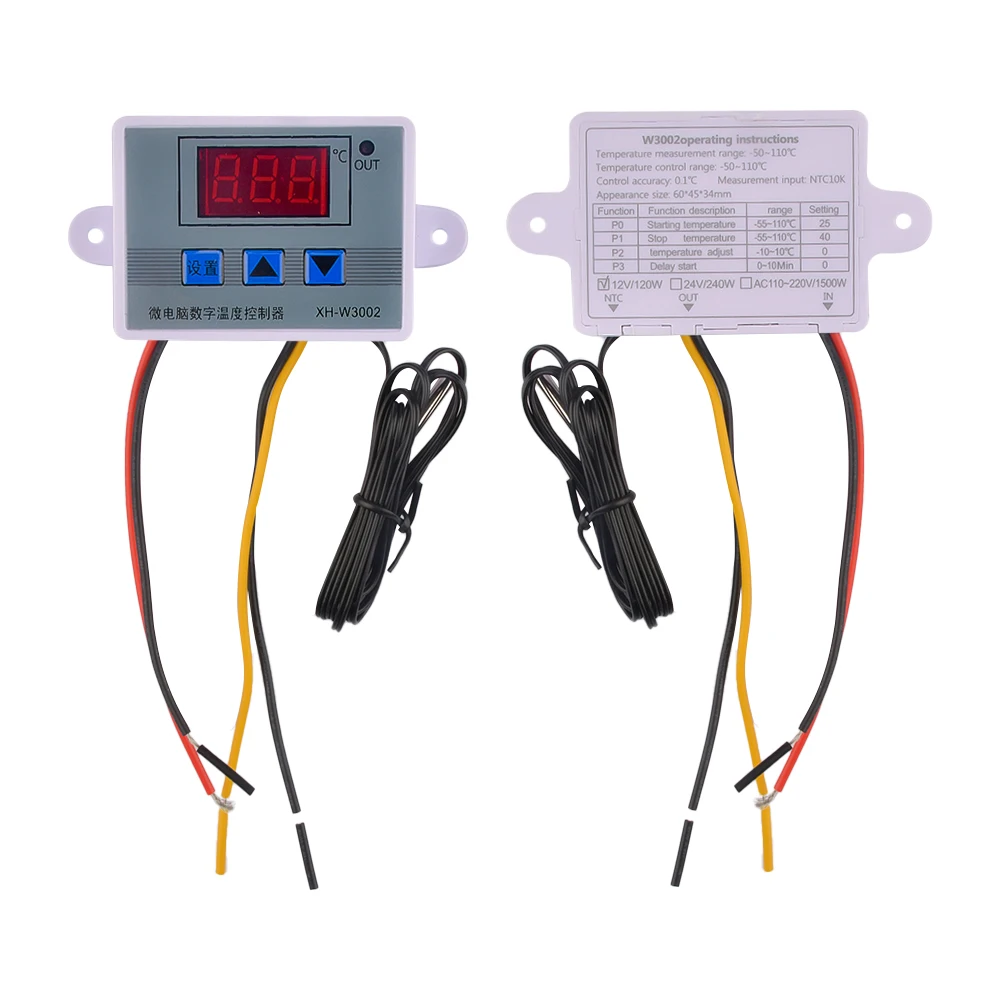 

Thermostat Controller Temperature Digital Control Switch Thermoregulator Sensor Microcomputer