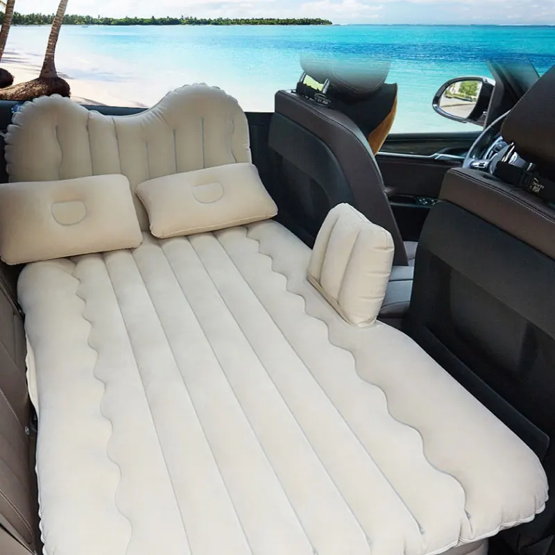 

Автомобильный надувной матрас для путешествий, диван, надувная кровать, универсальное заднее сиденье, многофункциональный уличный коврик для кемпинга, товары для интерьера автомобиля