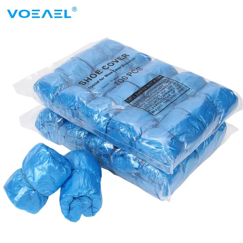 

NEW Disposable T Buckle Shoe Cover for Automatic Shoe Cover Dispense Machine PE Dustproof and Waterproof Boot Cover for Home, Of
