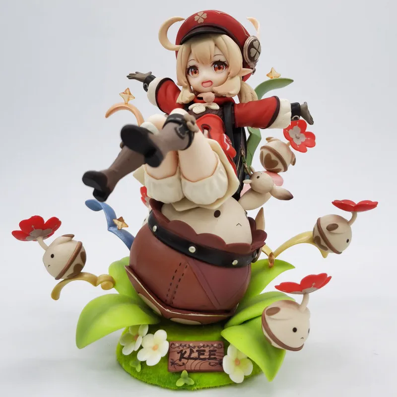 

Genshin Impact Original God Klee Spark Knight Action Hand-made Animation Game Original God Model Westerly Knight Ornaments Gift
