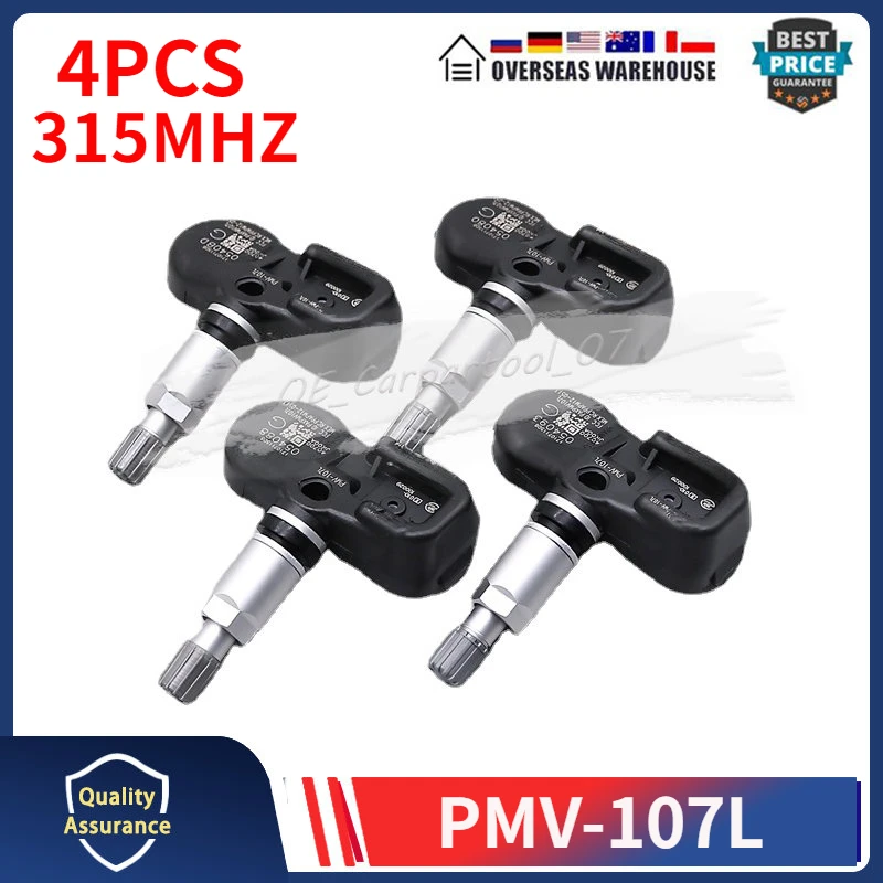 4 шт., автомобильные датчики давления в шинах Infiniti FX Nissan Murano Rogue 40700-JK01A 40700-JK00B