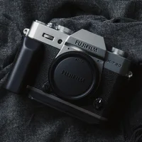 For Fujifilm Fuji XT30 X-T30 x-t20 Digital Camera Arca-Swiss RSS L Type wood Bracket Tripod Quick Release Plate Base Grip Handle