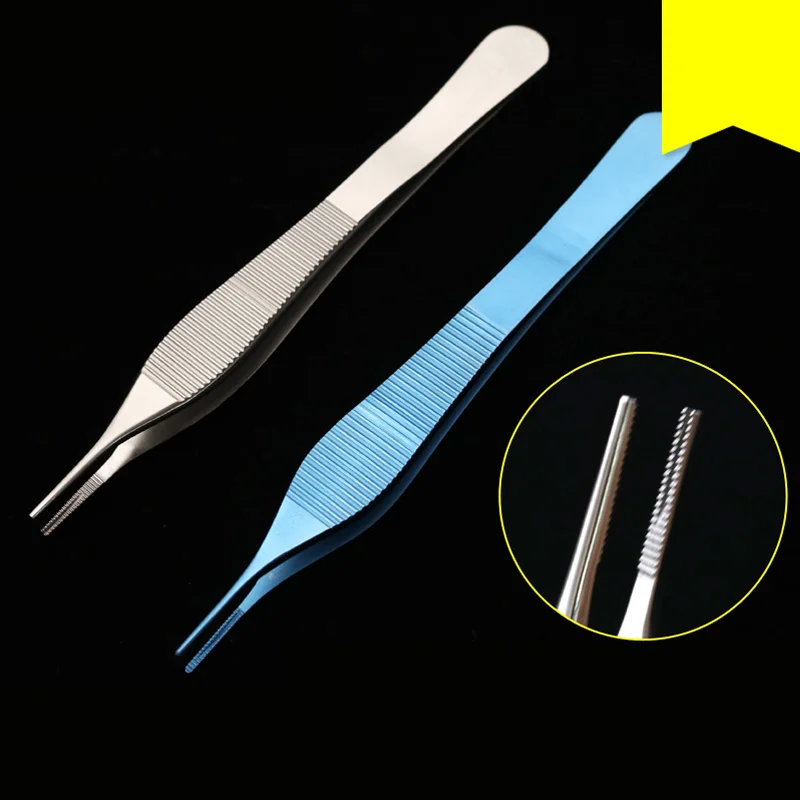 

Medical tissue forceps titanium alloy stainless steel Instruments and tools for nasal plastic surgery 12cm Cartilage tweezers