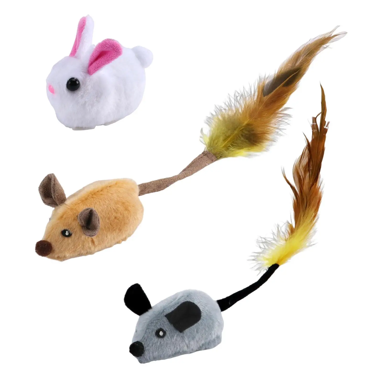 

Interactive Cat Toys Mouse Pet Toy, Smart Electric Cat Toy for Indoor Cats