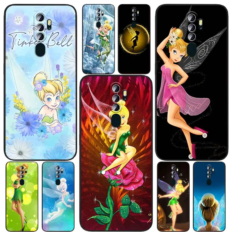 

Wonderful Fairy Tinker Bell Phone Case Black For OPPO Find X5 X3 X2 Neo Lite A74 A76 A72 A55 A54S A53 A53S A16S A16 A9 A5 5G
