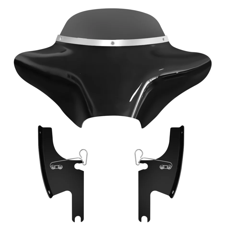 

Обтекатель Batwing Road King, хромированная накладка на лобовое стекло для Harley Touring Road King FLHR 1994-2023 Road King Special FLHRXS 2017-2025
